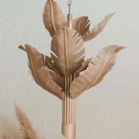Banana Leaf Palm Chandelier (standard size): - Image 6