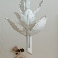 Banana Leaf Palm Chandelier (standard size): - Image 5