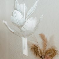 Banana Leaf Palm Chandelier (standard size): - Image 3